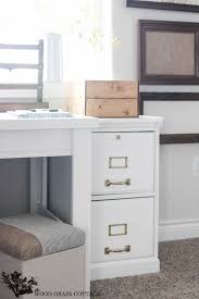 Kealive wood file cabinet, 2 drawer wood mobile lateral filing cabinet with lock, printer stand with open shelves for home office, lockable casters, black. How To Paint A Filing Cabinet The Wood Grain Cottage