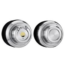Single cylinder locks are more common than double. Hot Sell Us Market Single Cylinder Front Door Handleset Featuring One Twist Locking Security In Stainless Steel Buy His Modern Front Door Lock Is A Single Cylinder Entry Set Shown In