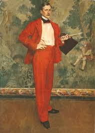 Jump to navigation jump to search. Henri Evenepoel 1872 1899 Man In Red Or Portrait Of Paul Baigneres 1894 Royal Museums Of Fine Arts Belgium Brussels Portret Hudozhniki Muzhchiny