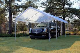 Hercules 10 X27 Canopy Www Kingcanopy Com Canopy Outdoor Carport Canopy Backyard Canopy