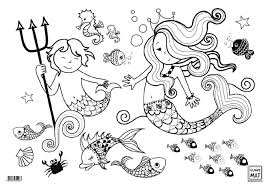 O plansa cu un cadou ce poate fi desenat de catre copii in functie de dorinta si imaginatia iarna inseamna magie, culoare, inocenta, bucurie, poveste. Planse Si Imagini De Colorat Pentru Copii Reutilizabile Sirena