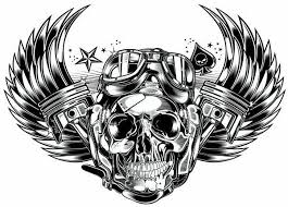 Pistonhead Biker Themed Tattoo Inspiratitions Old School Vintage Styled Biker Tattoos Skull Tattoos Harley Davidson Tattoos Biker Tattoos
