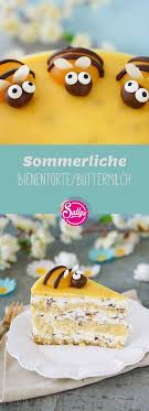 Sommerliche Bienentorte Buttermilch Stracciatella Torte Mit Aprikosen Sallys Blog Stracciatella Kuchen Buttermilch Kuchen Und Torten Rezepte