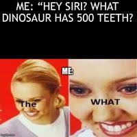 Don't google what dinosaur has 500 teeth. Don T Google Which Dinosaur Had 500 Teeth Know Your Meme
