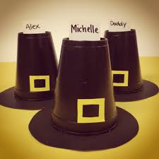I think it is so much more meaningful to receive a card that someone made just for you rather than one from the store. Thanksgiving Craft For Kids Pilgrim Hat Place Cards Teacher Created Tips