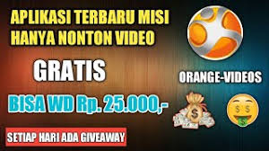 Jun 06, 2021 · orange video merupakan sebuah aplikasi penghasil uang terbaru yang bisa membuat anda kaya raya hanya dengan menonton video saja. Review Aplikasi Orange Videos Baru Rilis Hanya Nonton Video Di Bayar Misi Gratis Ada Youtube