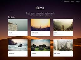 Both provide the basis for you to build your own . Onesie One Page Portfolio Wordpress Theme Graph Paper Press