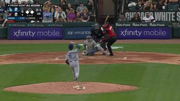 Miguel Vargas' RBI double