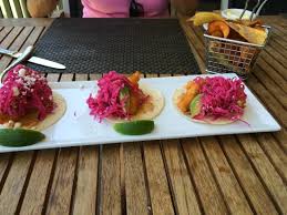 This indian style easy fish tacos recipe has been on my mind for a while now. Fish Tacos Picture Of Vue Grille And Bar Indian Wells Tripadvisor