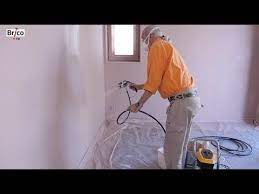 Peindre Les Murs Au Pistolet Airless Basse Pression Tuto Brico Avec Robert Pour Peindre Un Mur Youtube Peindre Mur Pistolet Peinture Pour Peindre