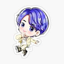 Jimin Art Stickers Redbubble