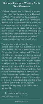 We Have All Joined Here On This Day To Witness Join Their Lives And Become Hu Wedding Unity Sand Ceremony Unity Sand Ceremony Sand Ceremony