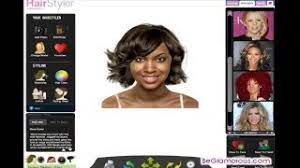 Virtual Hairstyles For Blacks African Americans Women Men Online Hair Color Changer Youtube