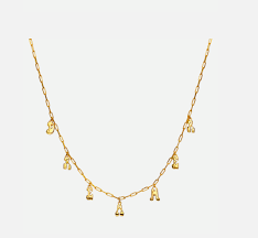 Virkelig smuk halskæde fra maanesten. Maanesten Halskaede Dreamer Necklace Guld