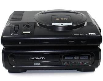 Sega Mega cd console