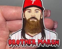 Brandon Marsh "so Wet" Sticker