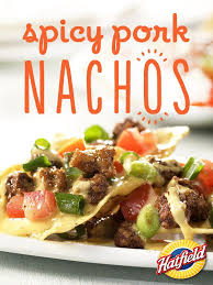 Spicy Pork Nachos Hatfieldqualitymeats Com Pork Nachos Spicy Pork Stuffed Peppers