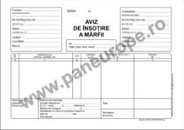 Formularul tipizat aviz de însoțire a mărfii a fost aprobat prin ordinul ministerului finanțelor nr. Tipizate Aviz De Insotire A Marfii Pan Europe Mbs Srl