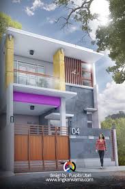 Ukuran lahan yang kecil tidak membatasi sang pemilik, andika chakra dan dela untuk berinovasi menciptakan rumah tipe 21 dengan tampilan gaya minimalis yang terlihat modern. Lingkar Warna Desain Renovasi Rumah Mungil Satu Lantai Menjadi Dua Lantai Luas 127m2