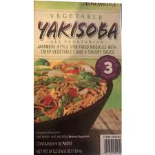Some of them also have more generous serving sizes. Calories In Vegetable Yakisoba From Ajinomoto