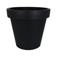 Als pflanztopf und übertopf einsetzbar. Baumcontainertopf Aus Kunststoff Schwarz Real De