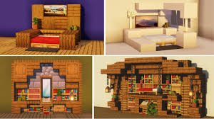 Bedroom with an infinity view. Minecraft 20 Bedroom Build Hacks And Ideas 1 16 Nether Update Youtube