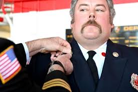 Firefighters respond to fire hours before recognition ceremony