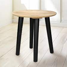 Couchtisch wohnzimmertisch holz handgemacht, esstisch hugo esstisch tisch 160x100 cm eiche massiv, couchtisch rund schwarze beine, verjüngte. Ecd Germany Beistelltisch Rund 30cm Mit Kaufland De