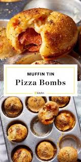 Recipe Muffin Tin Pizza Bombs Recipe Food Recipes Food Recipies