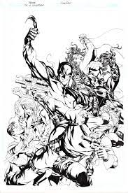 DCWildstorm: Dreamwar #1 COVER, 2008 -- ft. Batman, Superman & Wonder  Woman in battle!, in Paul P's SUPERMAN & BATMAN (Benes, Byrne, Dwyer,  McKone) Comic Art Gallery Room