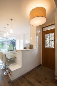 Le Meuble D Entree Fait Dos A La Cuisine Ouverte Parfaitement Optimise Realisation Adc L Atelier D A C Interior Design Kitchen White Kitchen Tiles Home Deco