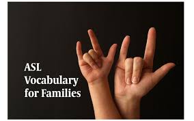 We did not find results for: Basic Asl Vocabulary For Families American Society For Deaf Children