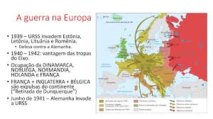 A alemanha invade a frança. Ii Guerra Mundial Ppt Carregar