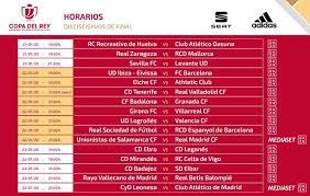 This overview provides a brief summary of all matches in the selected round, with all relevant information for both, during (live) and after the match. Resultado Sorteo Copa Del Rey 2020 Dieciseisavos De Final