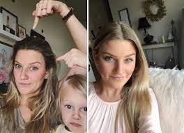 How To Cover Your Roots At Home Back 2 Blonde The Chic Blonde Fashion Lifestyle Blogger Blonde Hair With Roots Diy Highlights Hair Blonde With Dark Roots