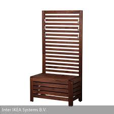 Banktruhe Mit Wandpaneel Applaro Ikea Applaro Ikea Garten Wandverkleidung