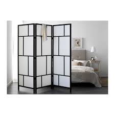 Risor Scianka Dzialowa Bialy Czarny 216x185 Cm Kup Tutaj Ikea Temporary Room Dividers Ikea Room Divider Black Rooms