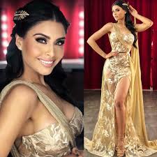 In 2016, she again competed in nuestra belleza mexico representing tamaulipas, she won the title & was crowned by outgoing titleholder wendolly esparza. Golden Goddess The Gorgeous Kristal Silva Of Mexico Looks Breathtaking In Manueloluha Manueloluhac Goddess Costume Prom Dresses Long Backless Dress Formal