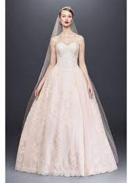 Unfollow oleg cassini wedding dress to stop getting updates on your ebay feed. Oleg Cassini Wedding Ball Gown With Lace Appliques David S Bridal