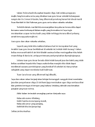 .ucapan tahniah dan syabas kepada semua jawatankuasa yang terlibat dalam memastikan kejayaan penganjuran pertandingan pada tahun ini. Pantun Ucapan Tahniah Naik Pangkat