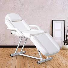 Massage Facial Bed Adjustable Table Chair Beauty Spa Salon Tattoo White Adjustable Table Beauty Spa Massage Bed