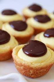 Easy Boston Cream Pie Cookie Bites Recipe Practically Homemade Recipe Desserts Boston Cream Pie Cookie Recipes
