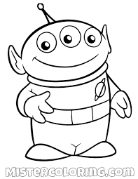 Alien Toy Story Coloring Page Toy Story Coloring Pages Disney Coloring Pages Toy Story Crafts