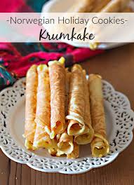 A buttery texture is a common theme in norwegian desserts and sirupsnipper cookies are no different. Krumkake Norwegian Holiday Cookies Unicorns In The Kitchen