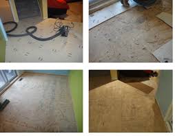Laying linoleum on the floor with their hands with adhesive, it is much safer nailing. Linoleum Removal K3 Subfloor Removal 1 Rated Floor Removal Company Commercial Residential