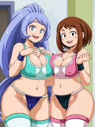 Nejire and Ochako - Sano-BR - My Hero Academia - The Hentai World