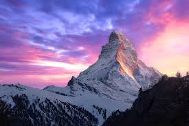 I Like This Mountain Picture Because It Is A Cool Looking Mountain And Has A Nice Sunset I Would Wa Mountain Landscape Photography Matterhorn Sunset Landscape
