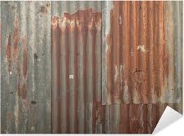 Water runoff from rustic trail panel and/or trim can/will stain surrounding surfaces, including but not limited to walls, driveways, and sidewalks. Rusty Corrugated Metal Wall Texture Background Poster Pixers We Live To Change