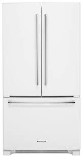 French door refrigerator to your list. Kitchenaid 25 2 Cu Ft French Door Refrigerator White Krff305ewh Best Buy