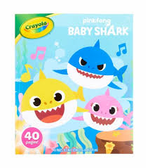 Baby shark family group musical standup. Pick N Save Crayola Baby Shark Coloring Book 1 Pk